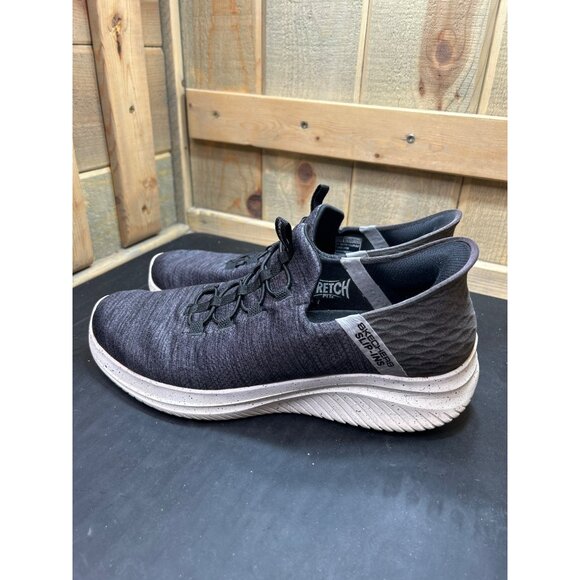 Skechers Slip-Ins Ultra Flex 3.0 Right Away Mens Size 10 Gray Sneakers - Picture 5 of 9